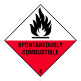Class 4 Spontaneously Combustible